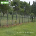 Clôture anti-montée et clôture électrique périmètre